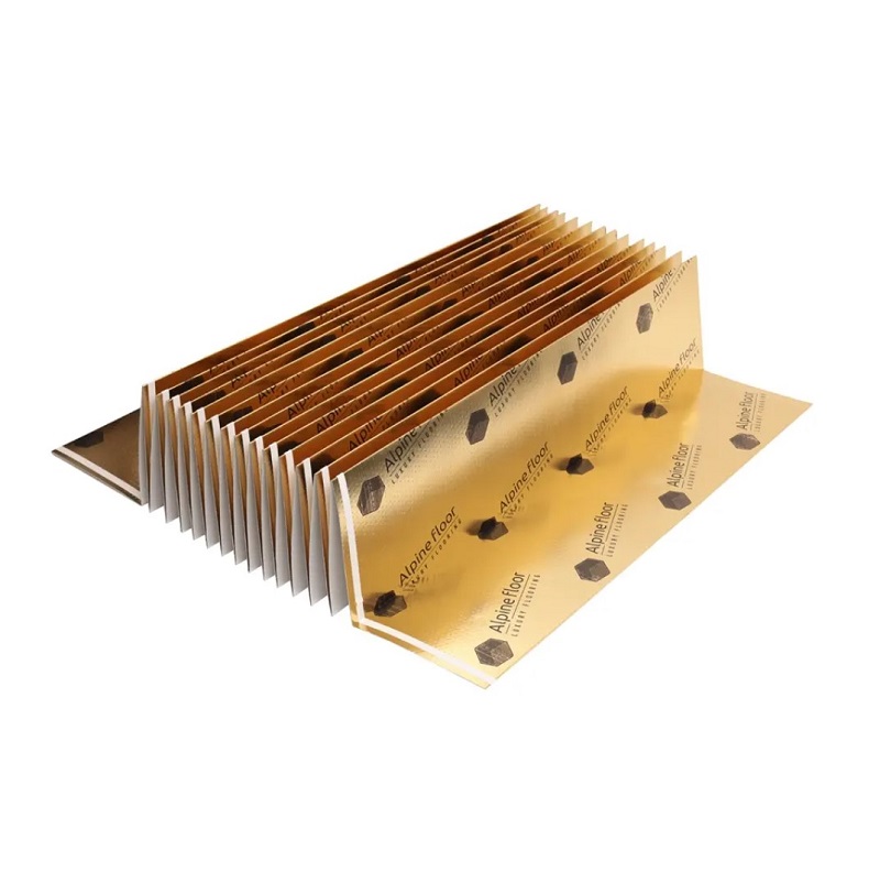 Подложка Alpine Floor Golden Foil XPS 1,5 мм, 10 м2 Подложка Alpine Floor Golden Foil XPS 1,5 мм, 10 м2